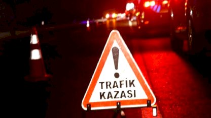 Çankırı'da devrilen hafif ticari araçtaki 1 kişi öldü