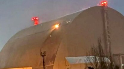 Çernobil’deki koruma kalkanı hasar gördü