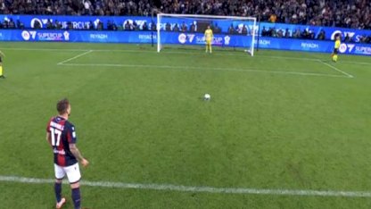 Ciro Immobile'li Bologna, Inter'i penaltılarla eleyerek finale yükseldi