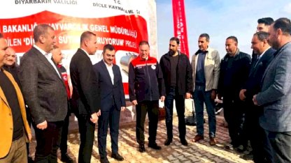 Dicle'de Süt Projesine Destek