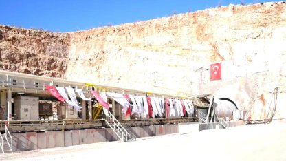Diyarbakır'da Babakaya Sulama Tüneli'nde ikinci tüp kazı çalışmaları başladı