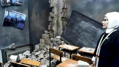 Emine Erdoğan'dan "Kalanlar" Filistin Sergisi paylaşımı