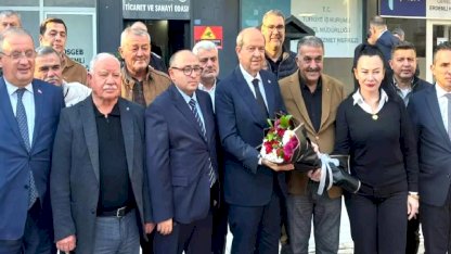 Ersin Tatar ETSO'yu Ziyaret Etti