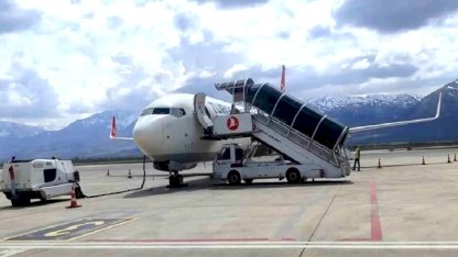 Erzincan Havalimanı'nda Kasım Ayı Rakamları