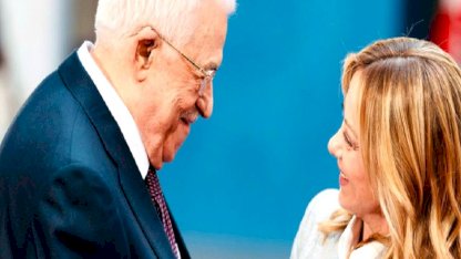 Filistin Devlet Başkanı Abbas, İtalya Başbakanı Meloni ile görüştü