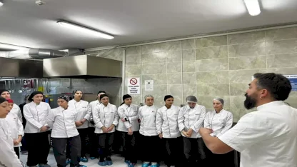Gastronomi Atölyesi Lise Öğrencilerine Açık
