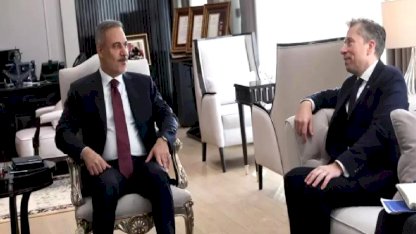 Hakan Fidan, Tom Fletcher ile görüştü