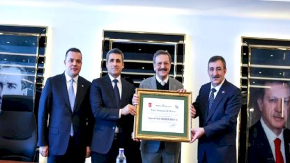 Hisarcıklıoğlu'na Fahri Hemşehrilik