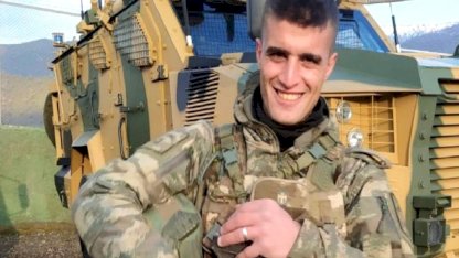 Irak’ta rahatsızlanıp hayatını kaybeden uzman çavuşa veda