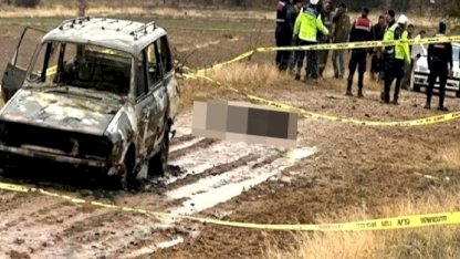 Isparta'da dehşet veren olay: Yanmış aracın yanında başsız erkek cesedi bulundu