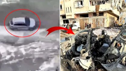 İsrail'den Hamas komutanına suikast! Görüntüleri paylaştılar