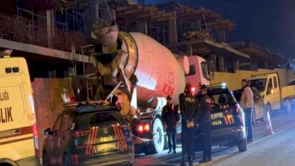 İstanbul Arnavutköy'de beton mikserine düşen sürücü feci şekilde öldü