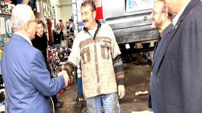 İstanbul'da AK Parti Şile Teşkilatı sahada