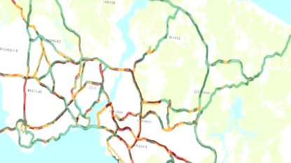 İstanbul'da Trafik Yoğunluğu Artıyor