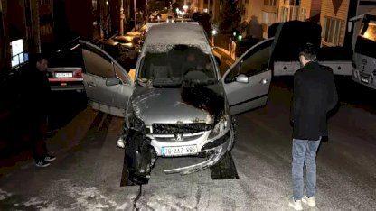 Karabük'te Otomobil Yangını