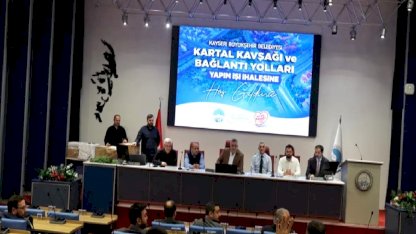 Kayseri Kartal kKavşağı'nda ihale zamanı