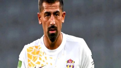 Kerem Demirbay, Galatasaray - Samsunspor maçını tribünde izledi