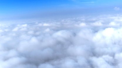 Kırıkkale'de sisle kaplı gökyüzünün eşsiz manzarası görüntülendi