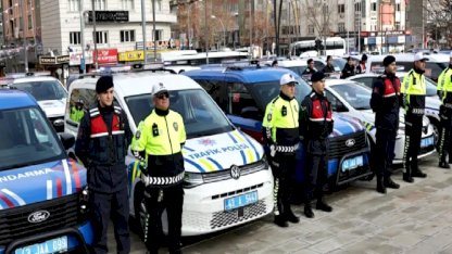 Kütahya’da Emniyet ve Jandarma filosuna 78 yeni araç
