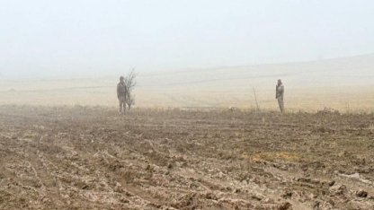 Libya askeri heyetinin jetinin düştüğü alanda sıkı önlem