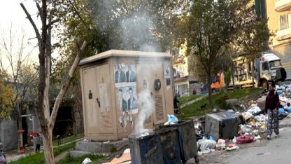 Maltepe ve Buca'da çöp dağları