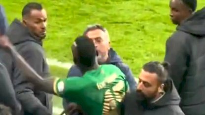 Mbaye Diagne'nin oyundan alınınca çılgına döndüğü anlar
