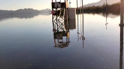 Muğla'da süren yağışlar Köyceğiz Gölü'nü taşırdı: Kordon ve plaj sular altında kaldı