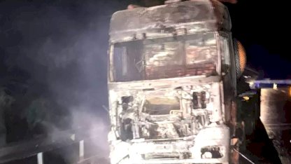 Pozantı'da Tanker Yangını Kontrol Altına Alındı