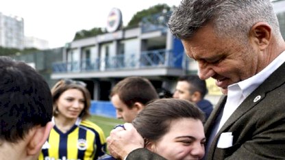 Sadettin Saran, özel çocuklarla bir araya geldi