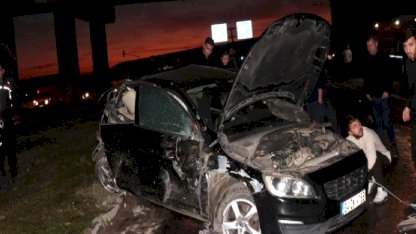 Şırnak'ta kontrolden çıkan vinç 6 araca çarptı: 7 yaralı