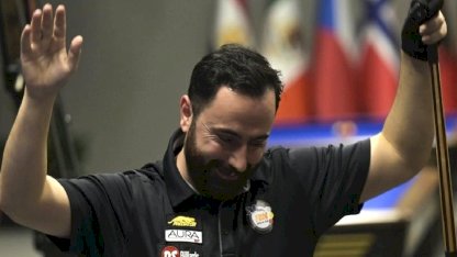 Türkiye 3 Bant Bilardo Şampiyonası'nın 3. etabının galibi Berkay Karakurt