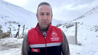 Yüksekova'da Veteriner Hekimlerin Zorlu Aşı Çalışmaları