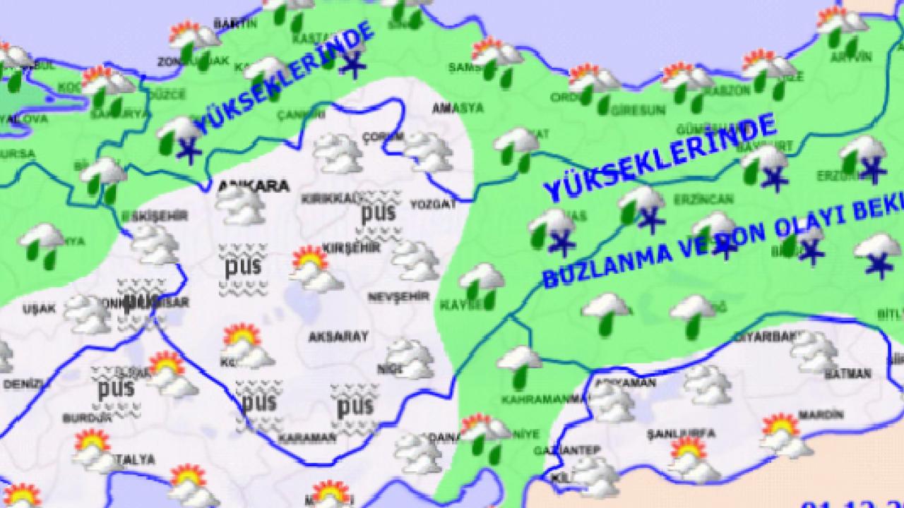 Trabzon, Rize ve Artvin’de kuvvetli yağış bekleniyor