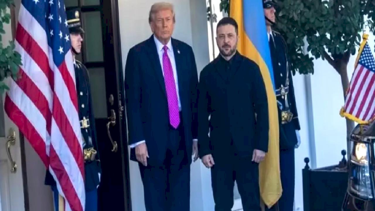 Trump ve Zelenskiy Florida'da Buluştu
