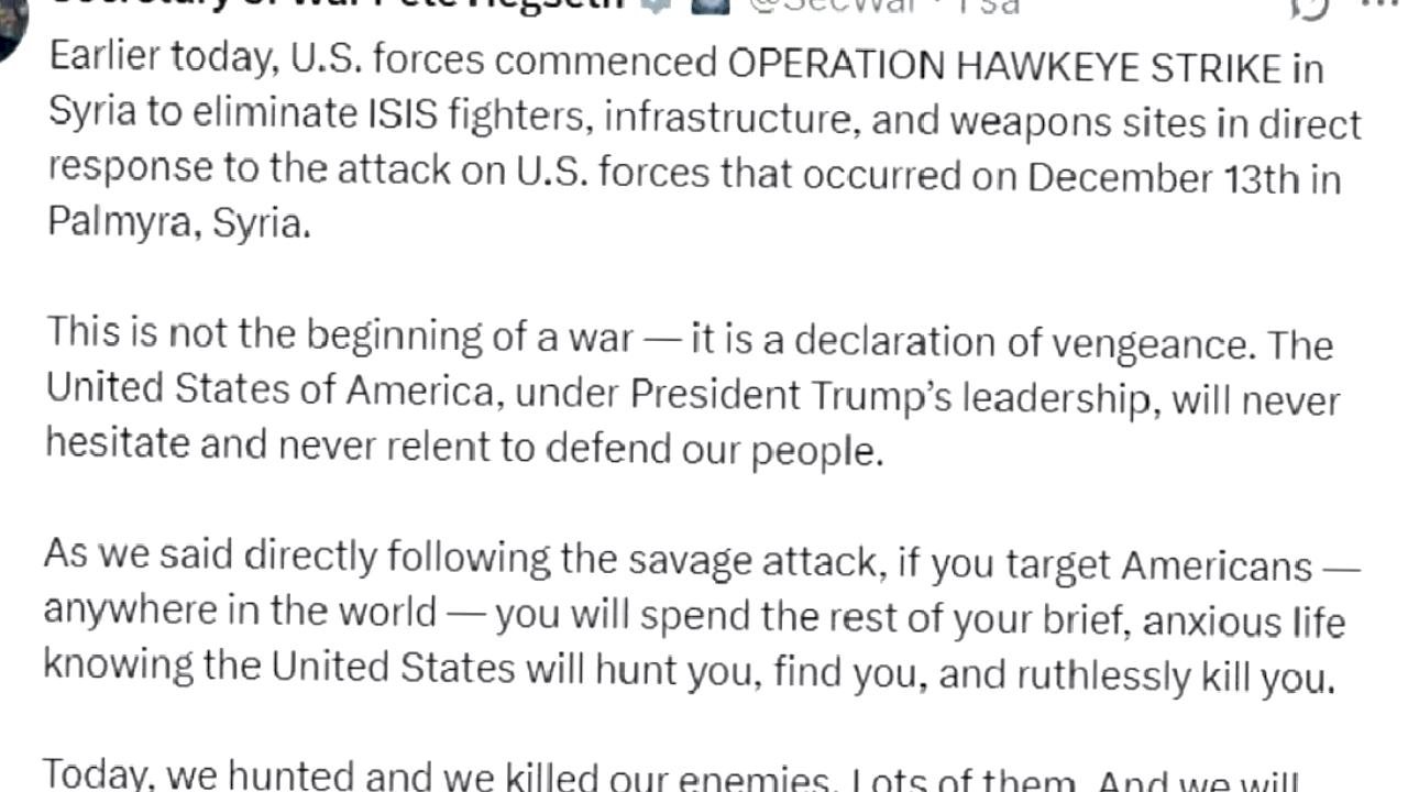 Trump'tan DEAŞ'a Misilleme Açıklaması