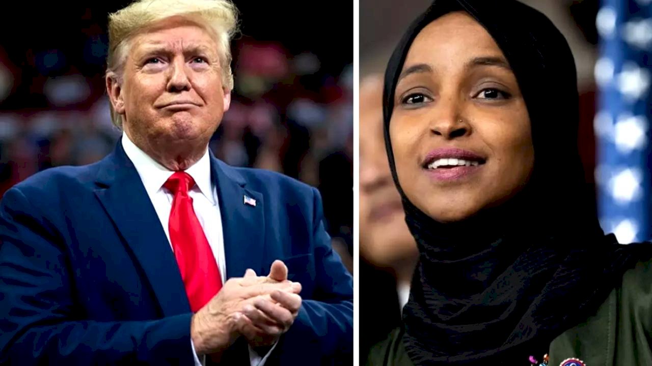 Trump&#039;tan Somalili Kongre üyesi için ağza alınmayacak sözler