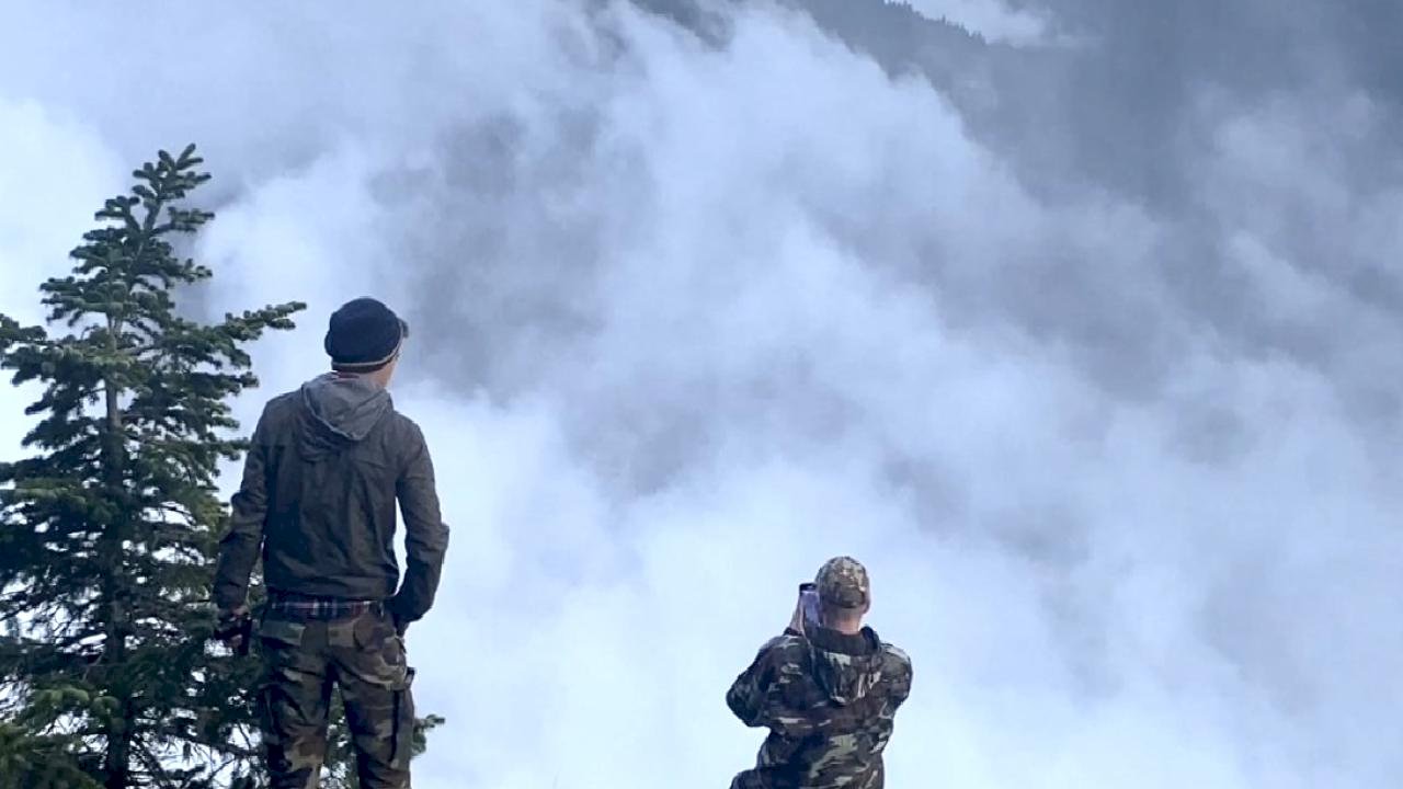 Türkeli Kanyonu’nun sisli manzarası görsel şölen sundu