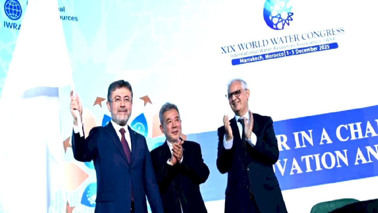Türkiye, bayrağı Fas&#039;ta devraldı! 20. Dünya Su Kongresi 2027’de İstanbul’da