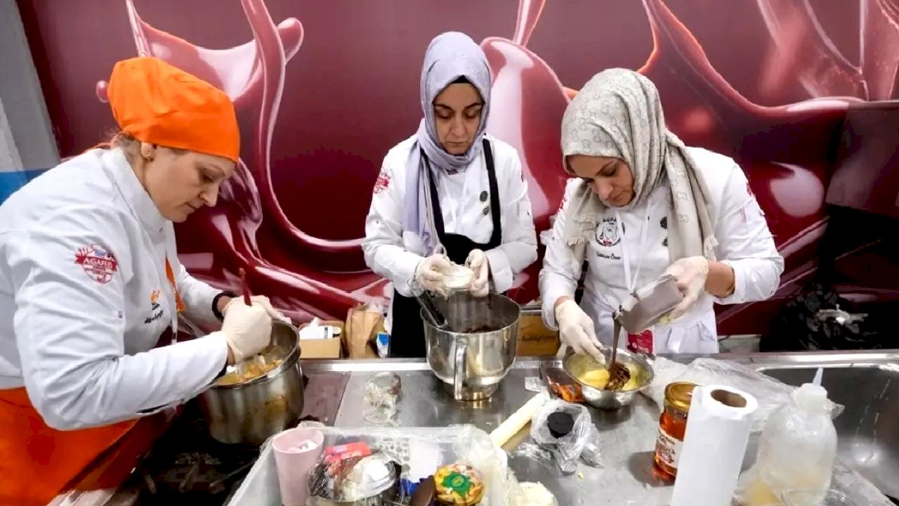 Uluslararası Çikolata Kupası Ümraniye'de Yapıldı