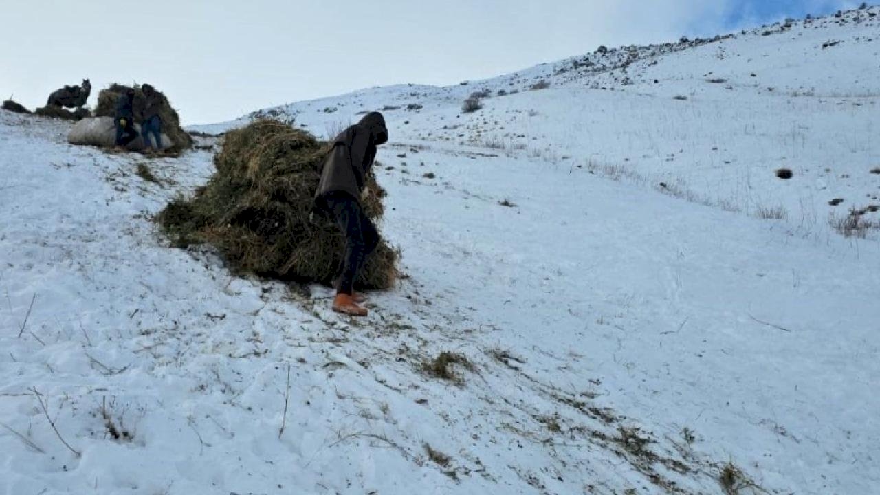 Van'da kış mesaisi sürüyor