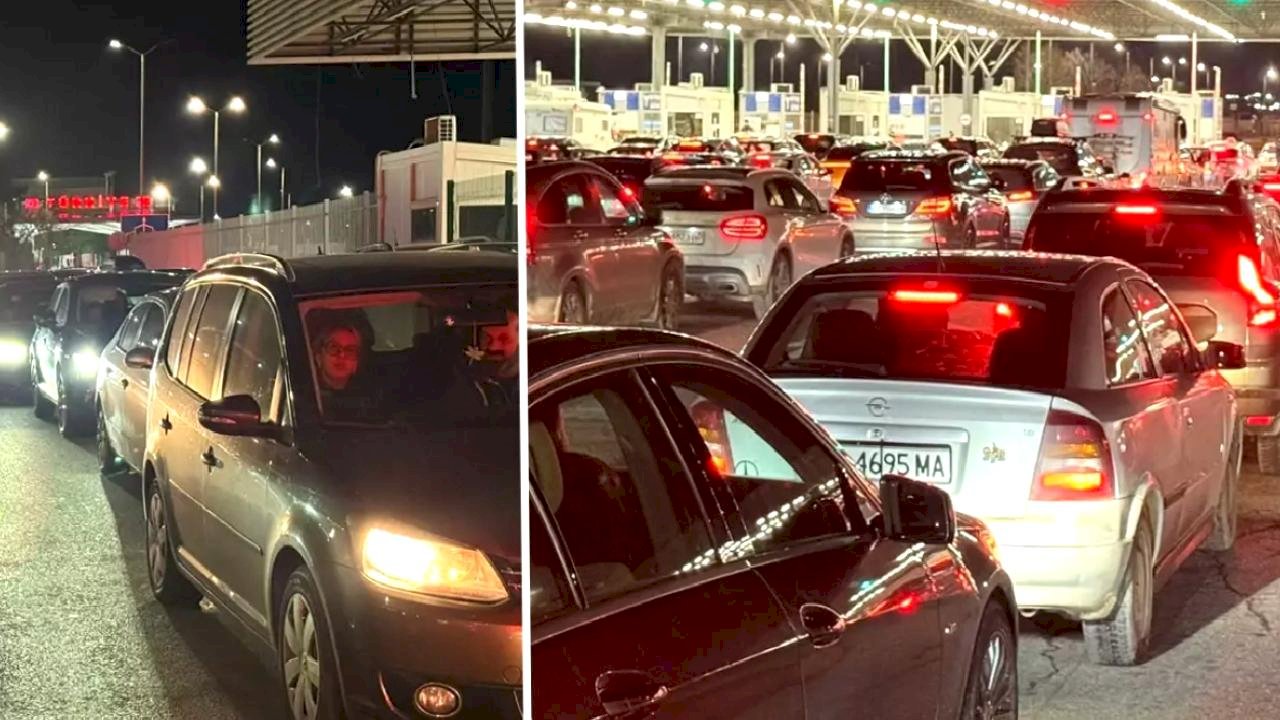 Yılbaşı alışverişini Edirne'de yapan Bulgaristan vatandaşları, dönüşte sınır kapılarında yoğunluk oluşturdu