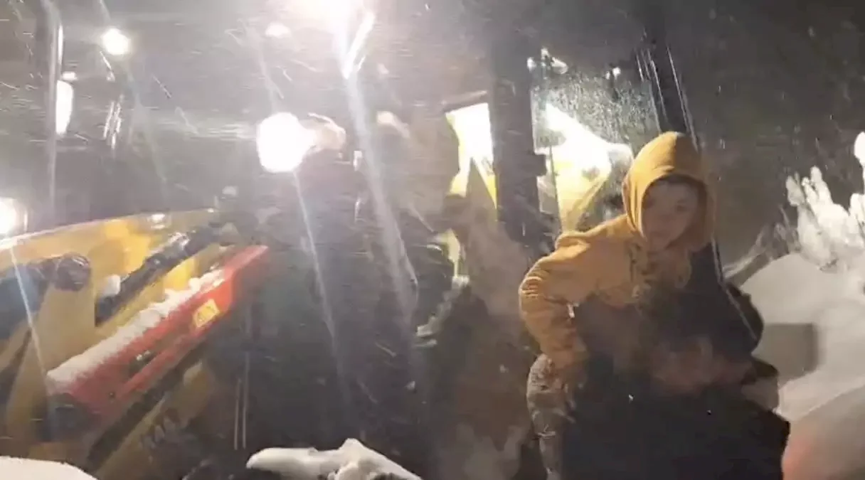 Yoğun Kar, Hastayı Engelleyemedi