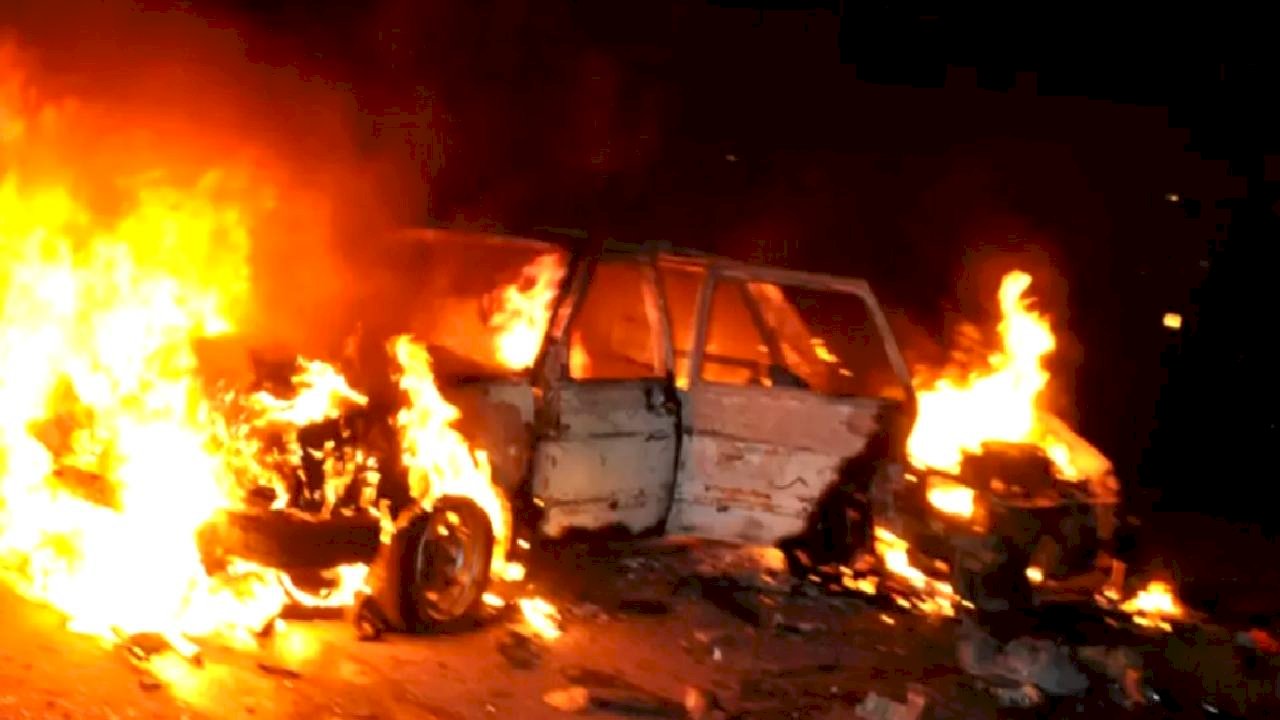 Yola döşenen mayınlar patladı! Otomobildeki 9 kişi feci şekilde can verdi