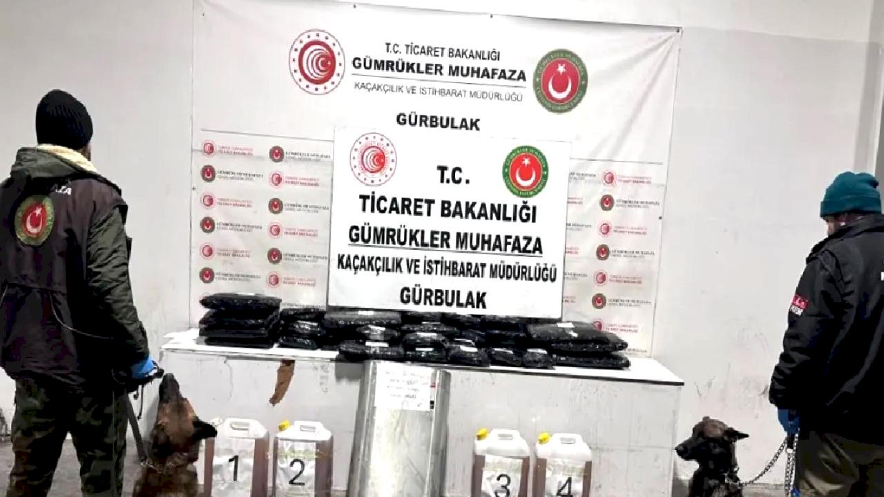 1.9 Milyar TL'lik Uyuşturucu Ele Geçirildi
