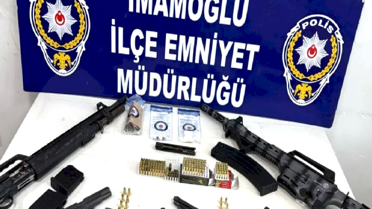 Adana'da Uyuşturucu ve Silah Baskını