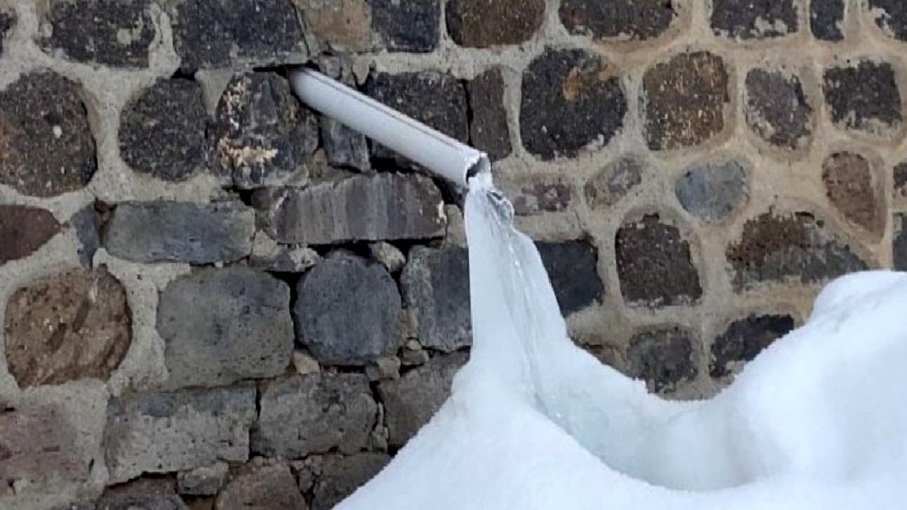 Ağrı'da dondurucu soğuklar etkili oluyor