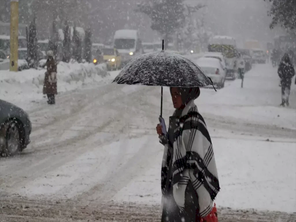Ağrı'da Yoğun Kar Yağışı