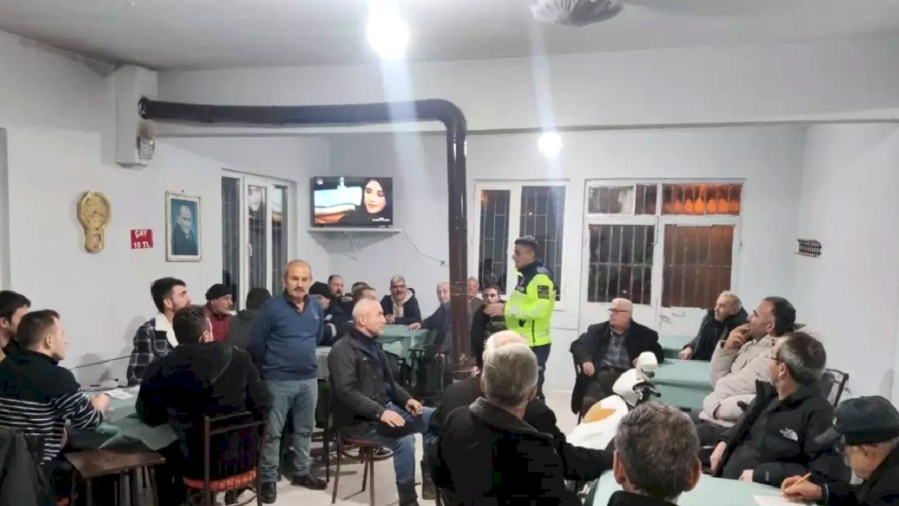 Alaçam'da Sürücülere Trafik Eğitimi