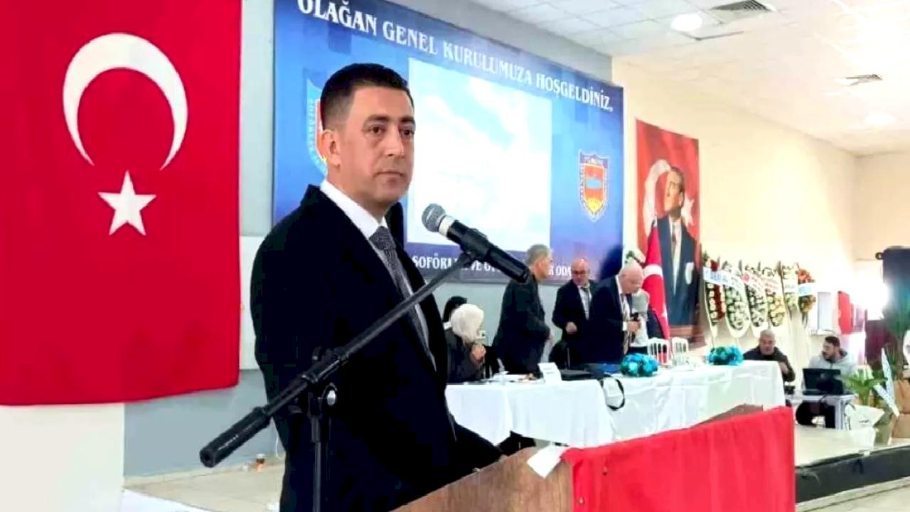 Aliağa Şoförler ve Otomobilciler Esnaf Odası'nda Seyhan Öz başkan seçildi