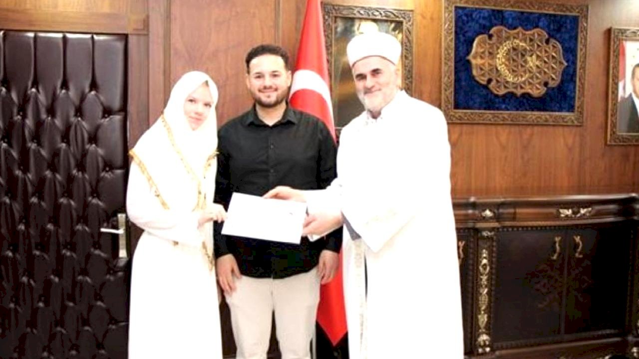 Almanya'dan Türkiye'ye geldi: Amasya'da Müslüman oldu